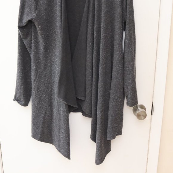 Chaser Gray Wrap Jacket Coat Cardigan  size M - Picture 3 of 9